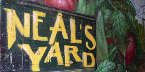 Neal’s Yard wall