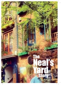 The front cover of The Neal's Yard Story. Read it here or at the Kindle store!